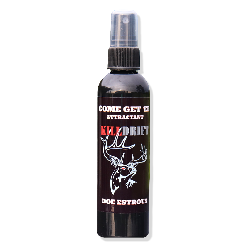 Spray Bottle with Come Get Er Attractant